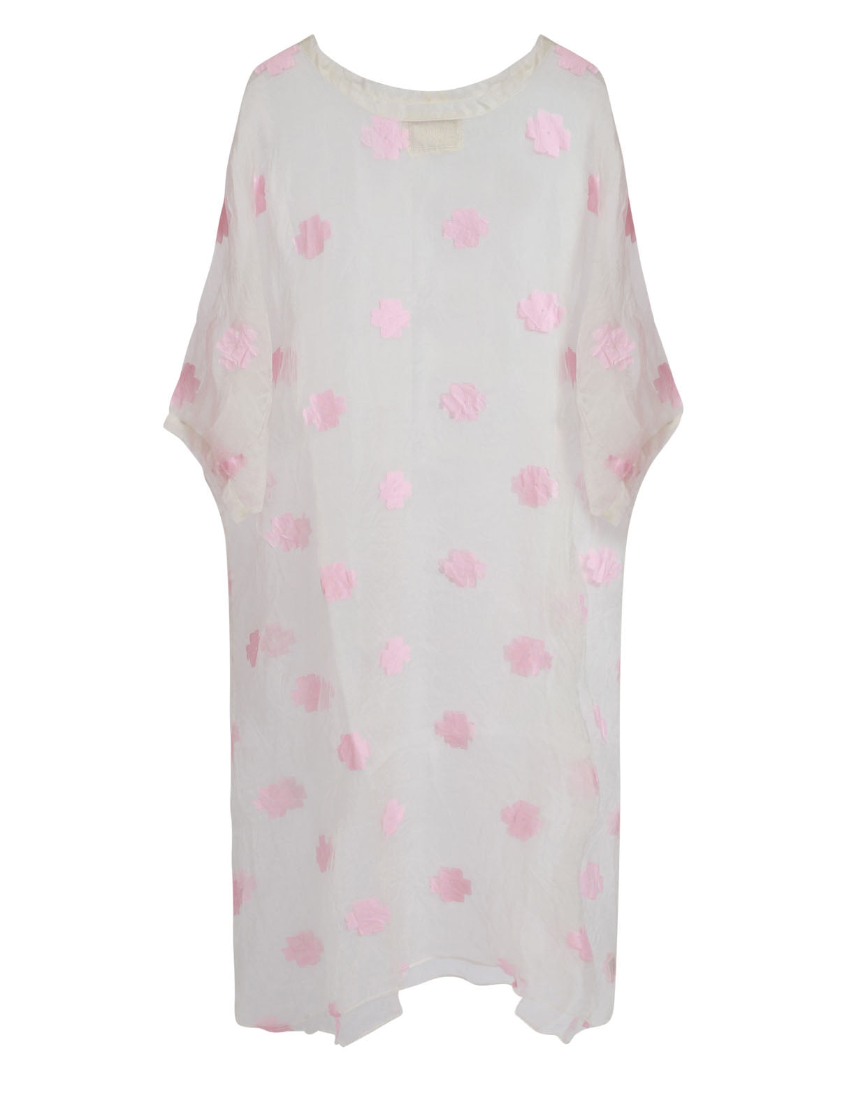 loom-organza-sheer-dress-pink-ivory